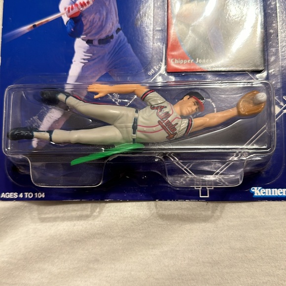 Starting Lineup ~ 1998 Baseball Edition ~ Atlanta Braves ~ Chipper Jones - Picture 2 of 5